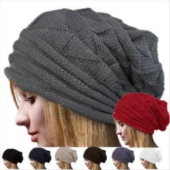 Fold Flanging Snowboard Skiing Skating Warm Knitted Cap Beanies Snap Slouch Skullies Bonnet Beanie Hat Gorro For Men Women