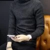Autumn Fashion Men Sweaters Pullovers Knitting Thick Warm Designer Slim Fit Casual Knitted Man Knitwear Plus Size
