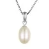 10-8mm Cultured Freshwater Pearl Pendant 925 Sterling Silver Jewelry For Women Fine Jewelry Not Include A Chain