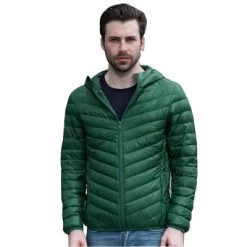Ultralight Men 90% White Duck Down Jacket Winter Duck Down Coat Waterproof Down Parkas Outerwear