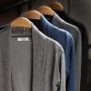 Spring Male Men Sweater Cardigan V-neck Autumn Long Sleeve Slim Mantissas Coat Fashion Jersey Outwear