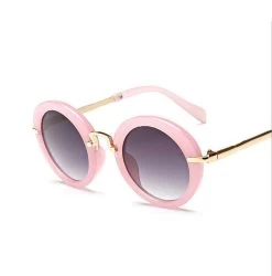 Cute Round Kids Sunglasses Fashion Girls Boys Sunglass Baby Sun Glasses Children High Quality