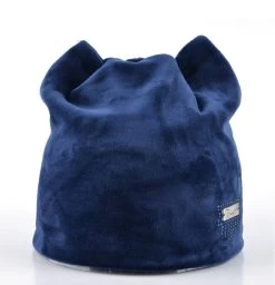 Winter Hats For Woman Beanies Flannel Cute Hat Girl Autumn Beanie Caps Warmer Bonnet Ladies Casual Cap