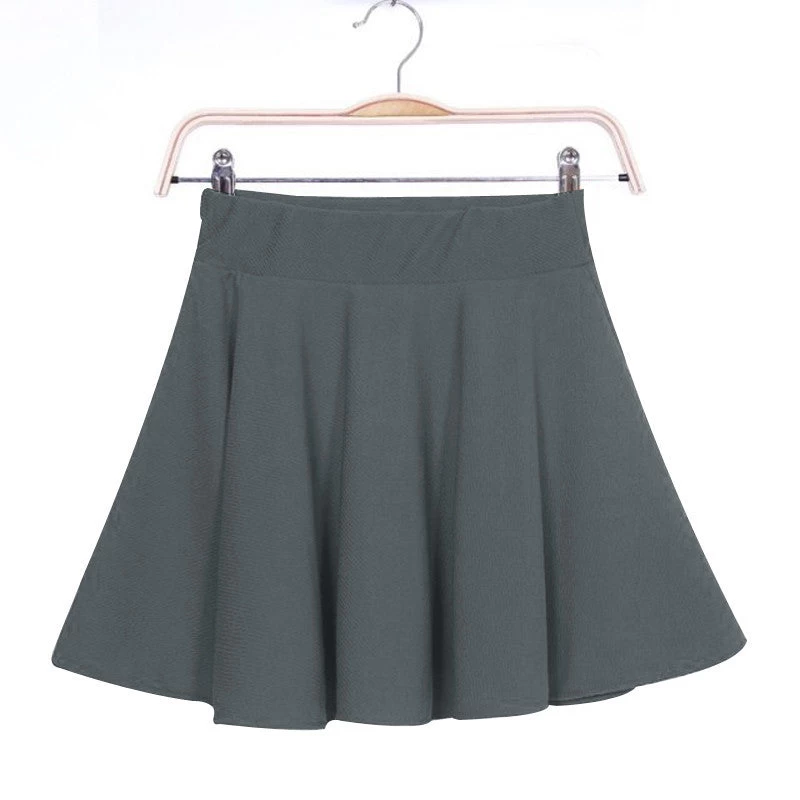 Women Skirt Sexy Mini Short Skirt Fall Skirts Womens Stretch High Waist Pleated Tutu Skirt - Image 2