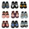 Sayoyo Fashion Cow Leather Baby Moccasins Soft Soled Baby Boy Shoes Girl Born Infant Crib Shoes First Walkers